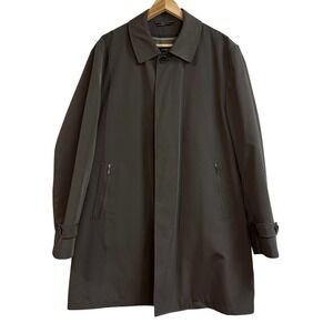 Cardinal of‎ Canada Removable Liner Luxury Raincoat Green Men's Size Large 42-44